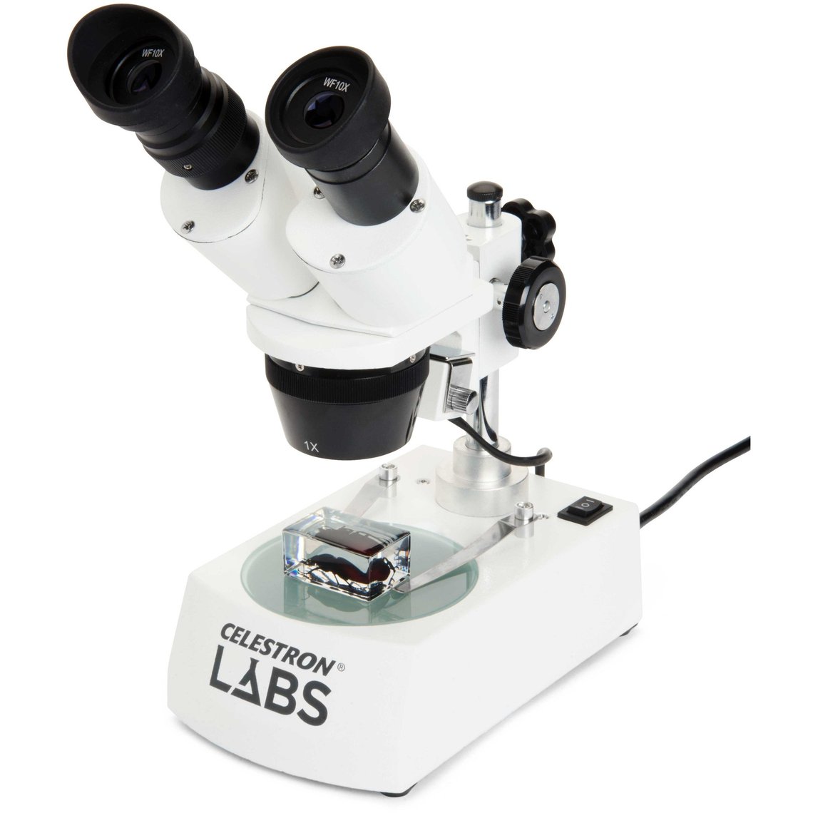 Stéréo microscope binoculaire didactique avec oculaires 10x WF/20